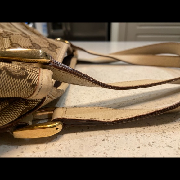 Gucci canvas hobo purse - Picture 8 of 11